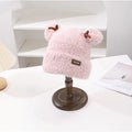 GOODTHIS Chapéu De Pelúcia , Orelha De Urso Fofo E Quente , Casual Skullcap Winter