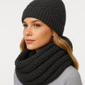 Touca e Cachecol Gorro e Gola moda fashion inverno elegante