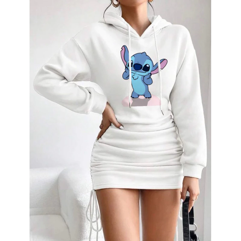 vestido moletom flanelado coleção inverno feminino