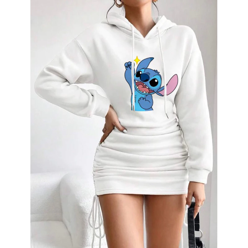 vestido moletom flanelado coleção inverno feminino
