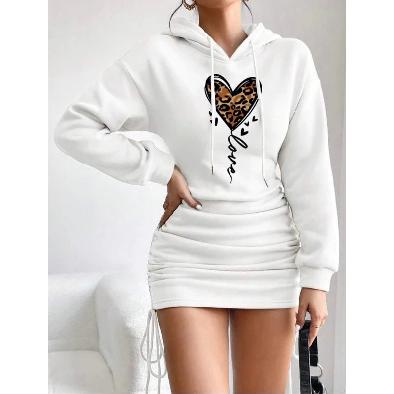 vestido moletom flanelado coleção inverno feminino