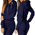 Blusa de Frio Feminina em Moletom Flanelado com Capuz e Zíper