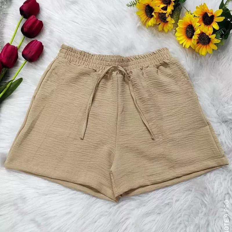 Shorts Dunas Feminino - Conforto e Estilo do P ao GG | Perfeito para o Verão!