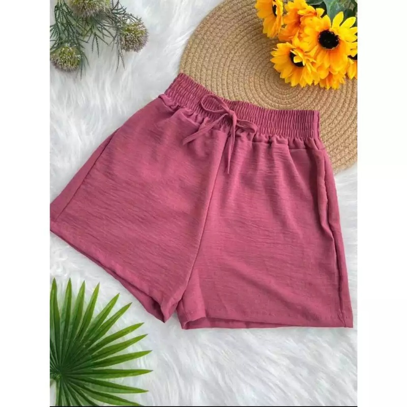 Shorts Dunas Feminino - Conforto e Estilo do P ao GG | Perfeito para o Verão!
