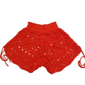 Shorts saida de praia trico feminino moda praia primavera verão