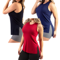 Kit Regatas Tapa Bumbum Para Academia Fitness Blusa que Cobre o Bumbum