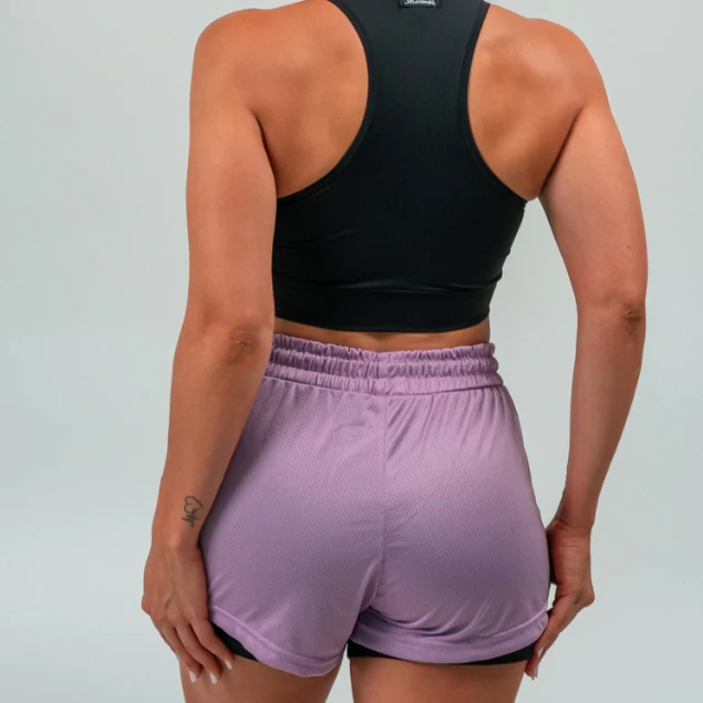 Short Feminino Dry Fit com Bolso Para Celular: Ideal para Caminhada, Academia, Ginástica e Corrida