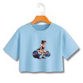 BLUSA FEMININA CROPPED ACADEMIA LANÇAMENTO