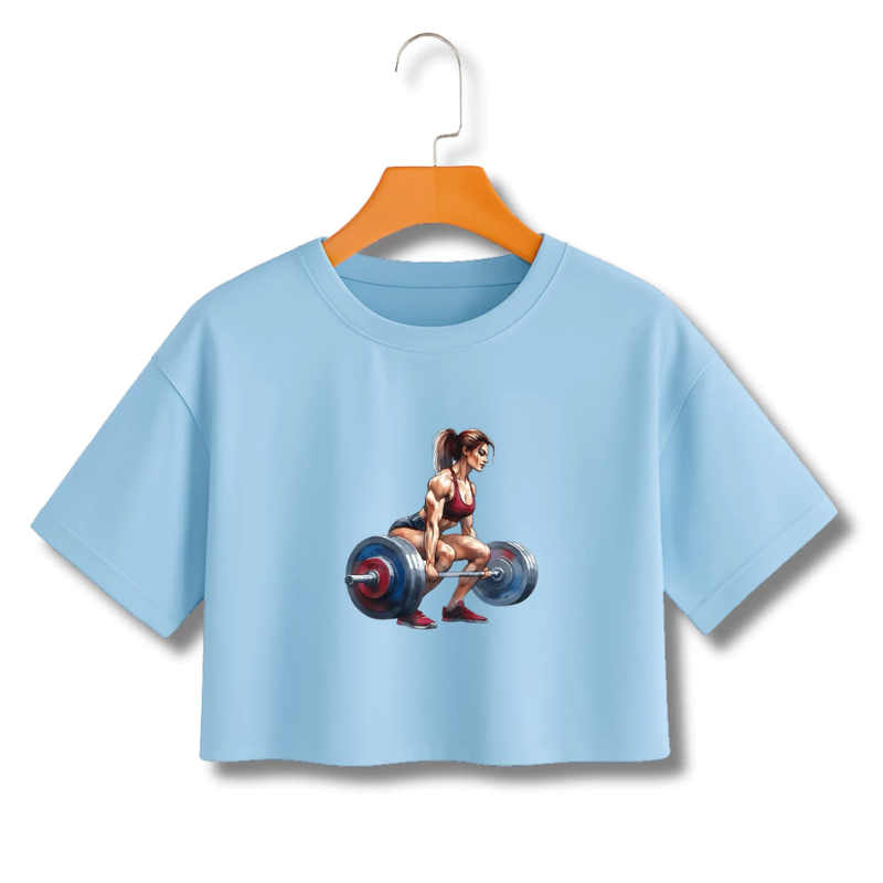 BLUSA FEMININA CROPPED ACADEMIA LANÇAMENTO
