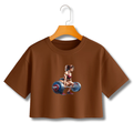 BLUSA FEMININA CROPPED ACADEMIA LANÇAMENTO