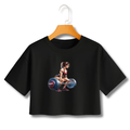 BLUSA FEMININA CROPPED ACADEMIA LANÇAMENTO