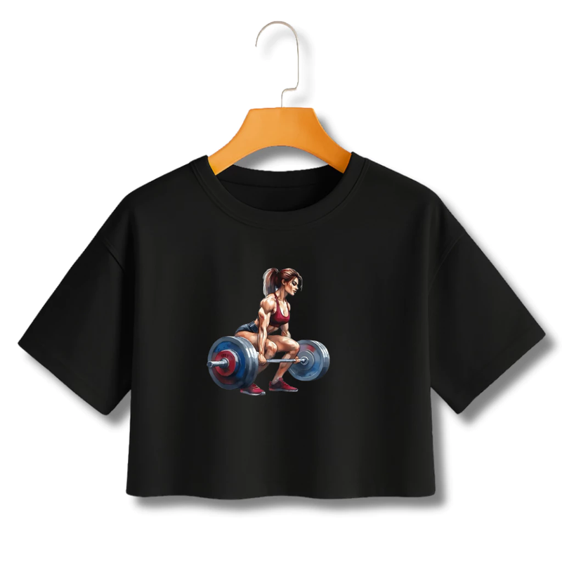 BLUSA FEMININA CROPPED ACADEMIA LANÇAMENTO
