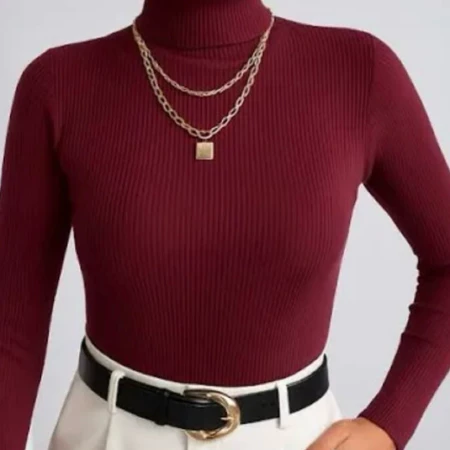 Blusas De Frio Em Trico Cacharrel Tricot Feminino Manga Longa Moda Inverno Individual e Kit