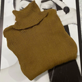 Blusas De Frio Em Trico Cacharrel Tricot Feminino Manga Longa Moda Inverno Individual e Kit