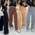 Calça Pantalona Alfaiataria Premium Com Bolso