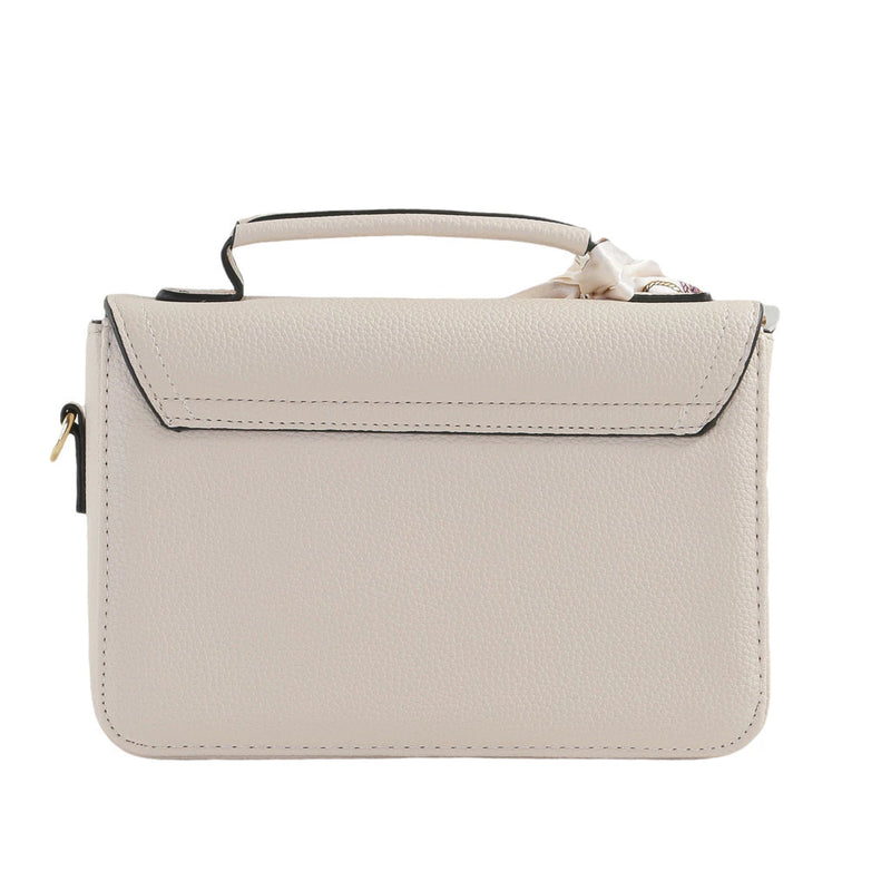 Bolsa Feminina Transversal Com Lencinho Bau Tiracolo Espaçosa Bolsa Feminina Estruturada Media Com Alça