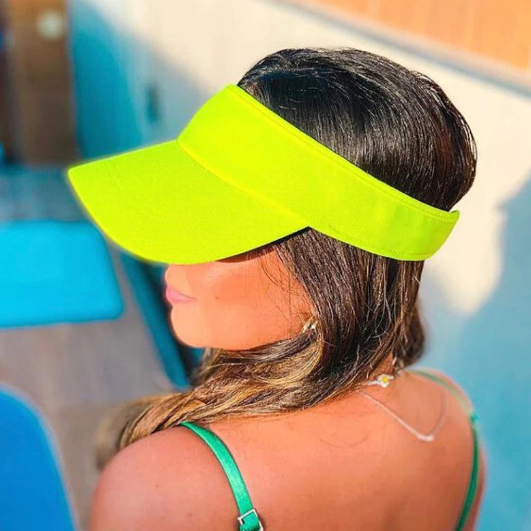 Viseira Dry Fit Ajustável Esportiva Para Corrida Beach Tennis Volêi Praia