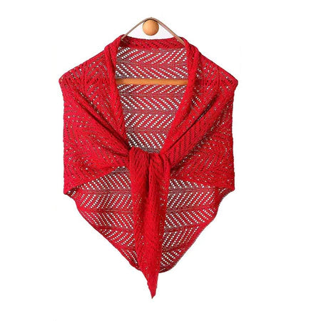 KISS1 Xale De Algodão De Tricô , Capa Feminina Poncho De Proteção Solar Vazada , Cachecol Elegante Com Borlas De Cor Sól